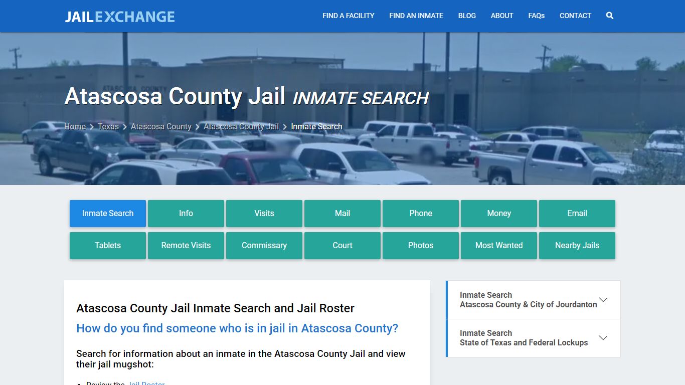 Atascosa County Jail Inmate Search - Jail Exchange
